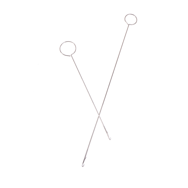 DIY Metal Syning Loop Turner Krog til at vende stof rør Stra 26.5cm
