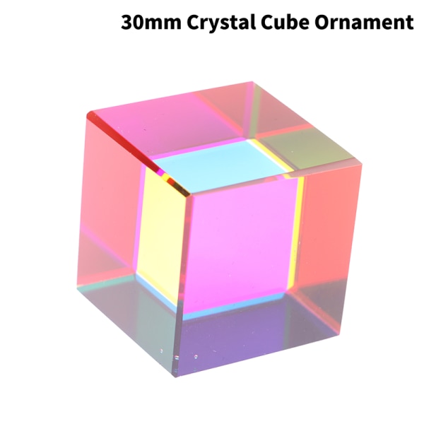 30 mm färgkub prisma Tre primärfärger Populärvetenskap Opti