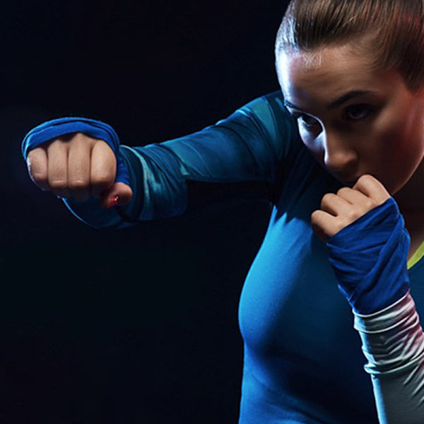 Puuvillainen nyrkkeilyside Rannekeide Combat Protect Boxing Sport Ki Red 5CMx5M