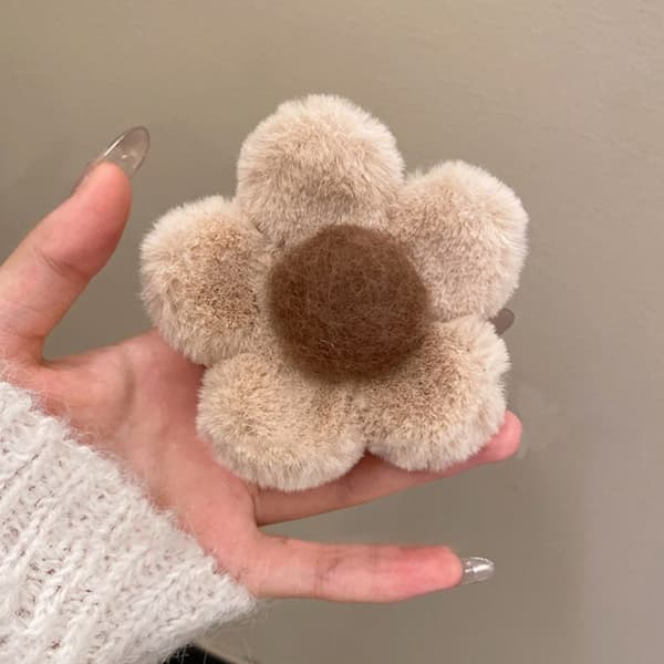 Plys Hårklo Stor Hajclip Simple Barrettes Krabbehår Cli A1