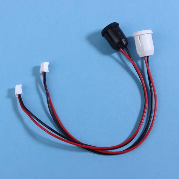 2/5/10 kpl liitin Type-C naarasrunko 2-nastainen Type-C naaras S Black 10Pcs