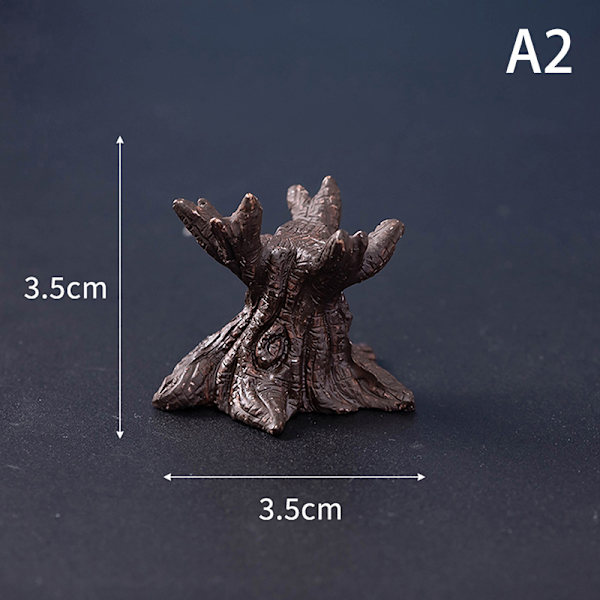 Halloween Mikro Landskap Miniatyr Resin Håndverk Mini Fe Hagem A2