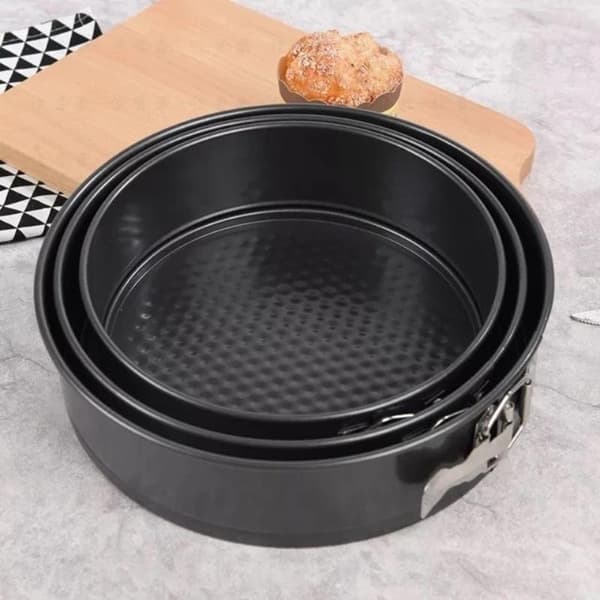 3-i-1 sett non-stick kakeform 3-lags kakeform bakeform A1