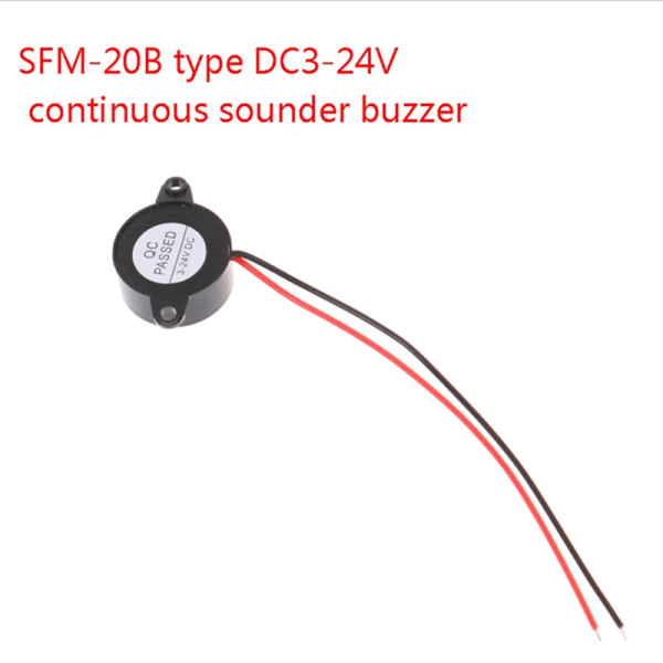 SFM-20B DC3-24V Slitesterk 3-24V Piezo elektronisk summeralarm