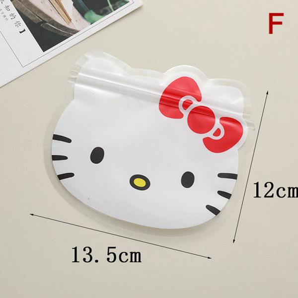 10 stk Ziplock Bag e Candy Cookie Emballasje Poser Gaveinnpakning F