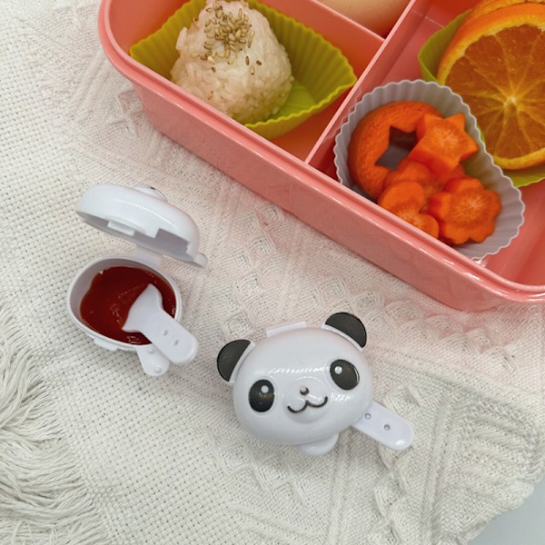 2 st Mini kryddflaska Salladsdressing Ketchup Burkflaska 2pcs/set