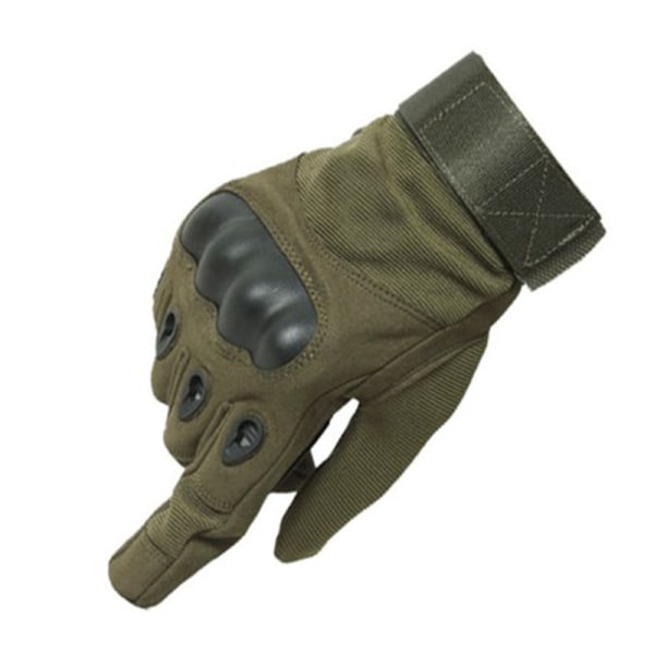 Miesten Full Finger Tactical Touch Gloves Army Military Riding Cyc Army green