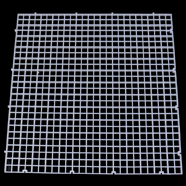 Aquarium Fish Tank Isolasjon Divider Filter Patition Board Net White