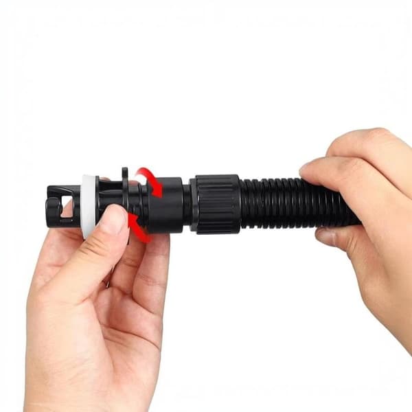 6 stk. pumpeslangedyser oppustelige luftpumper slangedyseadapter 1set