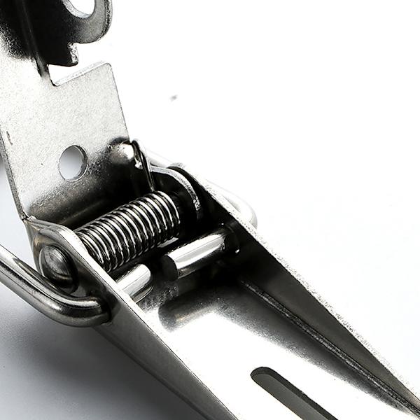 Spärr Fångst Anka mun Spänne Krok Trälåda Haspar Clamp Metal A3