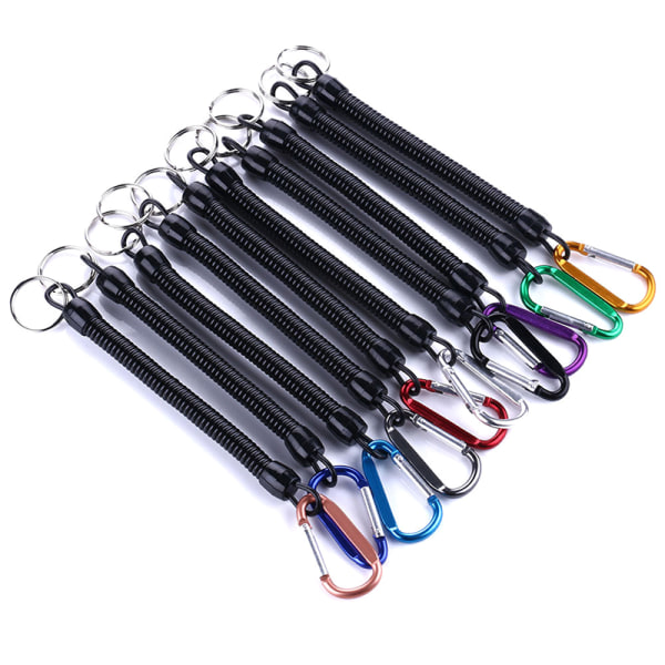1PC Tactical Retractable Spring Elastic Rope Security Gear Tool