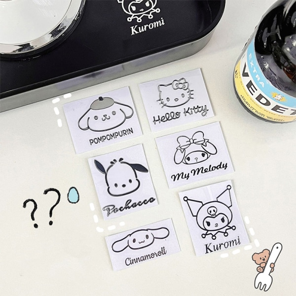 Metal Sticker Cartoon e Dekorative Water Cup Mobiltelefon Water A3