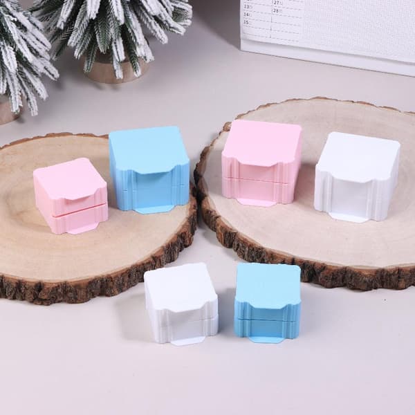 1 stk risform DIY 3D dyr andeform sushirisformer for su Pink Large