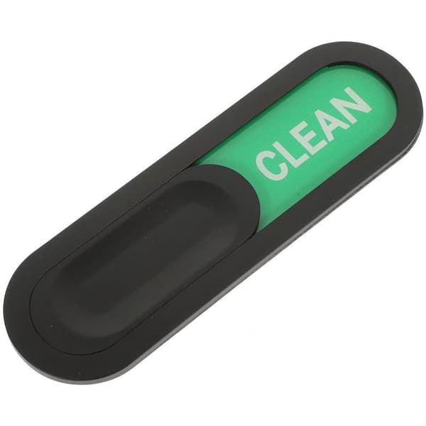 Oval Ren Smutsig Diskmaskinsskylt Halkfri Indikator Heminredning B