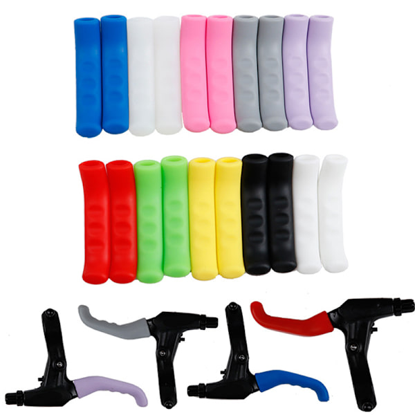 Sykkelbremsehåndtaksdeksel TPR MTB Grips Sykkelstyre Prot Red