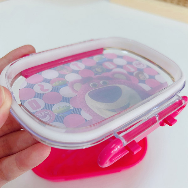 Lunch Box Lasten sarjakuva Bento Box Mikroaaltouuni sisältää välipalan Rose Red A