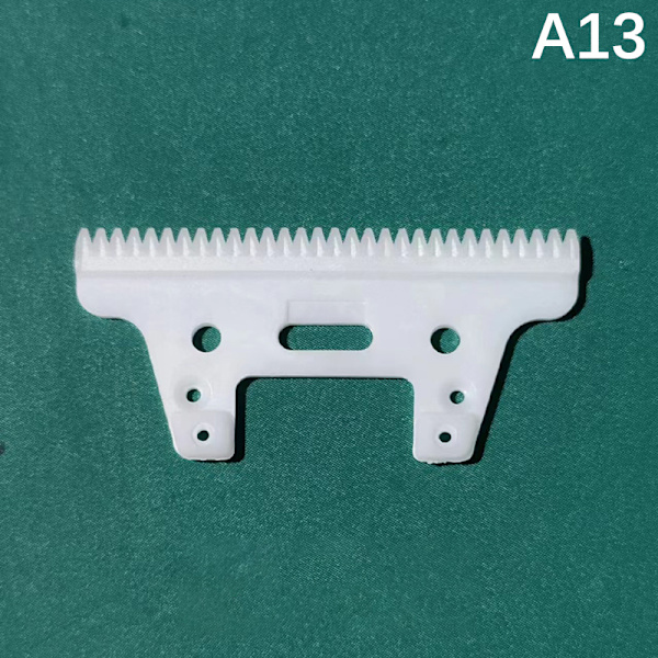 2-hulls stagger-tooth keramisk bevegelig blad trådløs klipper Rep A13