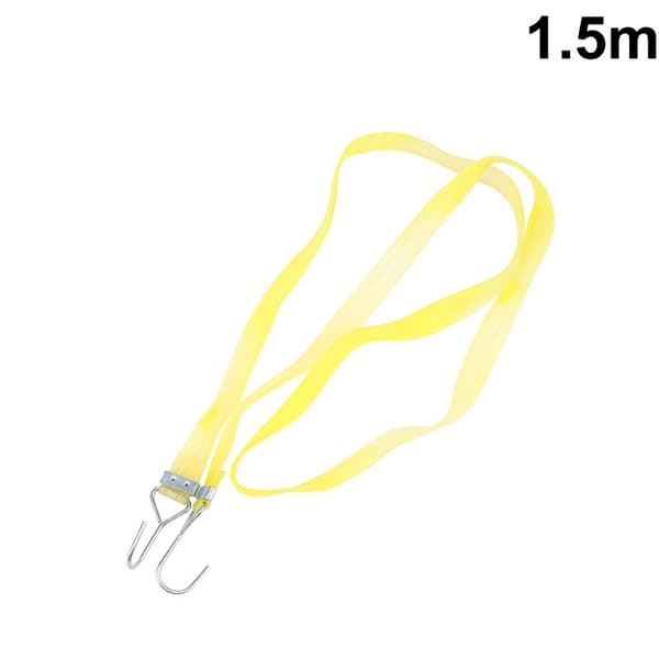 Elastiske lastsurringsstropper med metalkroge 1M-2M Motorcykel 1.5M