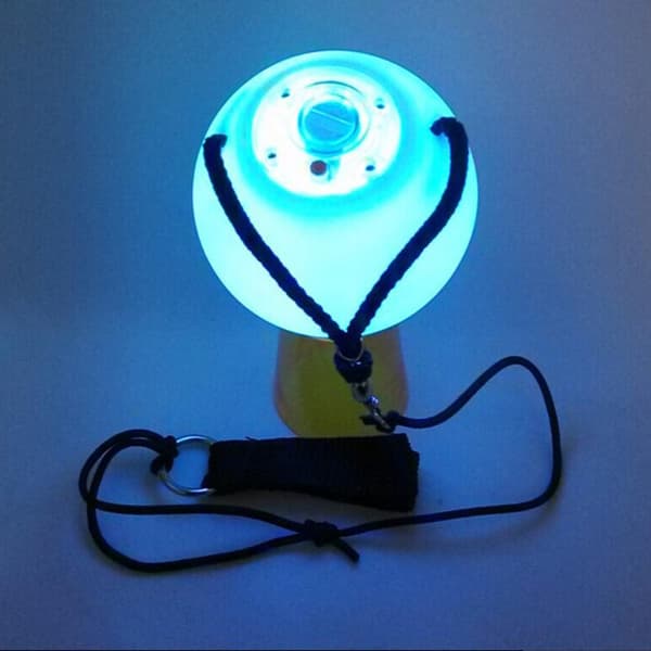LED Farverig Lysende Kugle, Der Skifter Farver, Svingkugle Til D 1pc