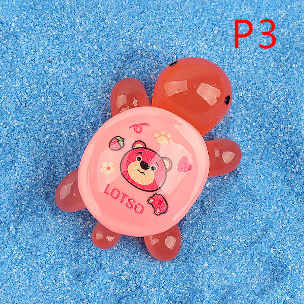 1 stk Mini Luminous Turtle Hjemmedekor Landskap Harpiks Håndverk G 3