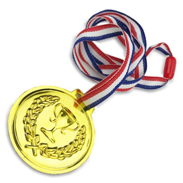 Guldprismedalj Vinnare Belöningstävling Priser Prismedalj f