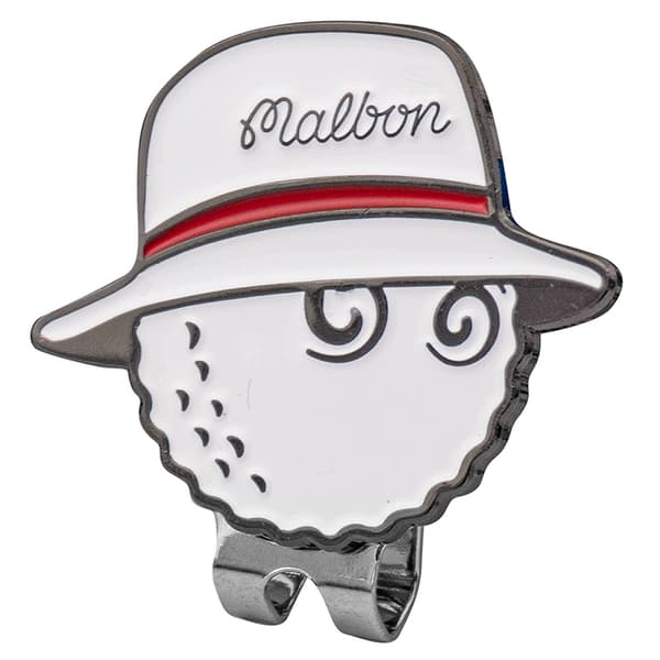 Mark Ball Golf Hat Clip Magnetiske Golf Cap Clips med magnet White
