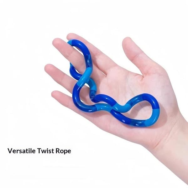 Fidgetleksaker med galen bana i gradientfärg, smidig böjbar design 3