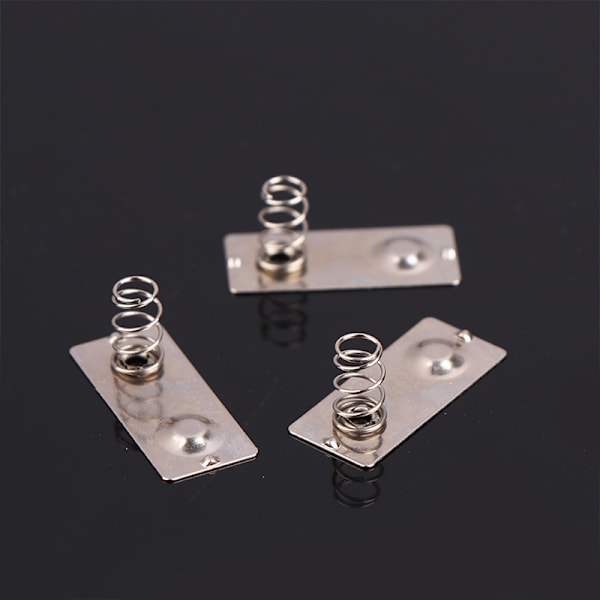 10 Stk 27x11,6mm AA Batteri Positiv Negativ Konverteringsfjeder one size