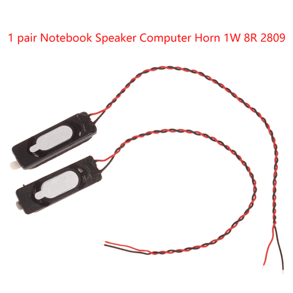 1 par 2809 1W 8Ohm Notebook Box-høyttaler rektangulær intern C 1