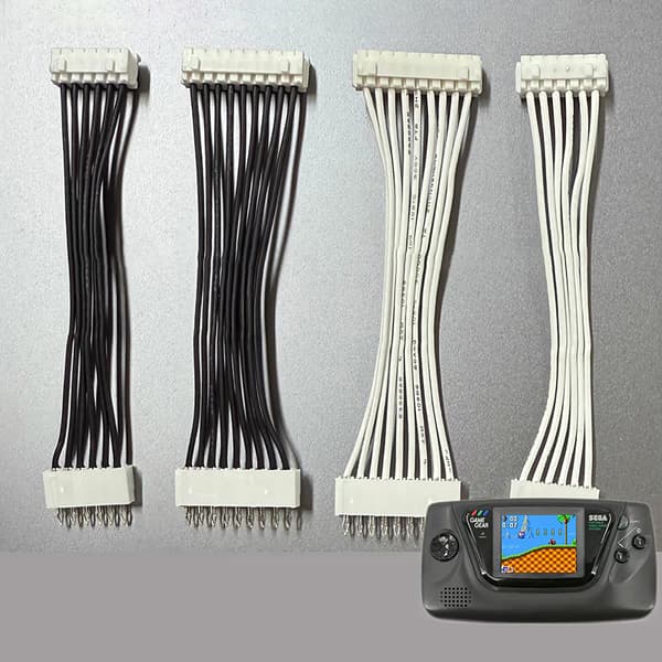 Dedikeret bundkortkabel til Game Gear 9P strømkort & 6P Vo WT1