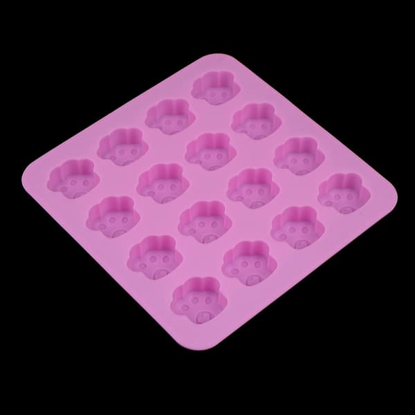 16 hullers e Pet Cat Dog Paws Silikonform Kakeform DIY Kake