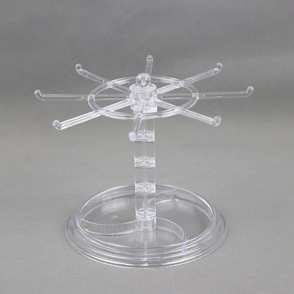 Smykker Roterende Ring Display Holder Organizer Halskjede Keychai F