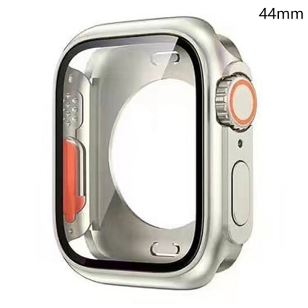 Protector Cover for IOS Watch 44mm 45mm Hard PC Front Rear Bum star color A