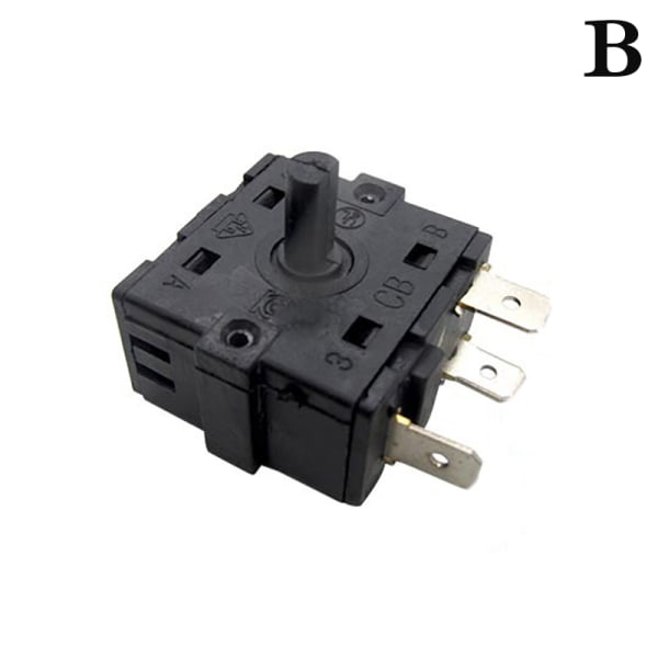 3/5 pin 2/4 posisjon dreiebryter velger AC 250V 16A elektr. B