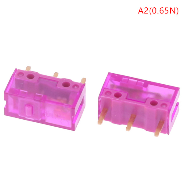 2st Dammtät Mus Micro Switch 3Pin Guldkontaktor 150 Milli A2