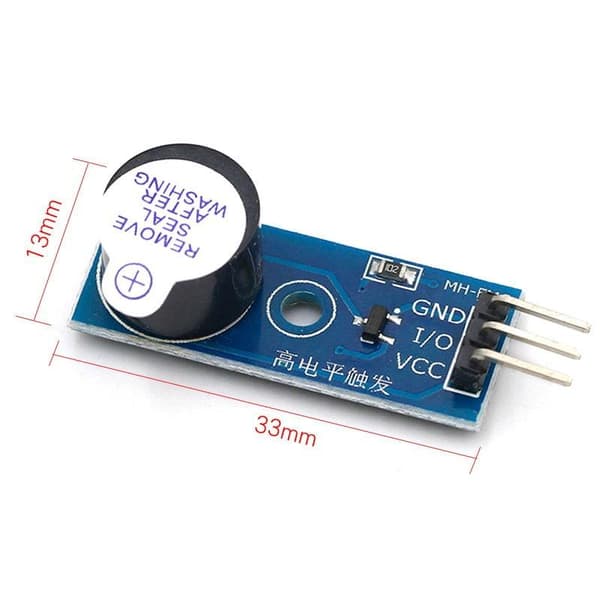 Estardyn Aktiv Passiv Dual Mode Buzzer Modul 5V Høj Lav Niv Low level