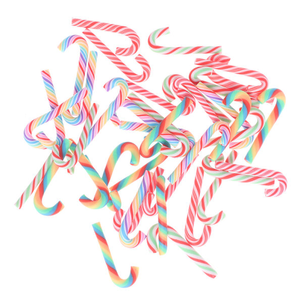 5 stk julepynt miniatyrdukkehus e Candy Cane Craf A1