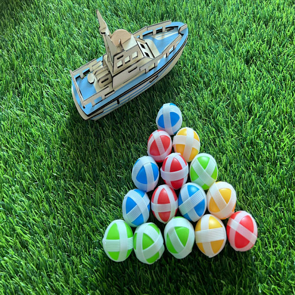 6stk Kids Sucker Sticky Ball Leketøy Montessori Skytemål For 6pcs