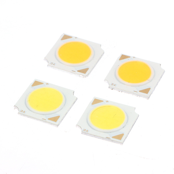 5 ST LED Bridgelux Chip COB 3/5/7/10/12W 300mA högkvalitativ hög Light yellow 12W