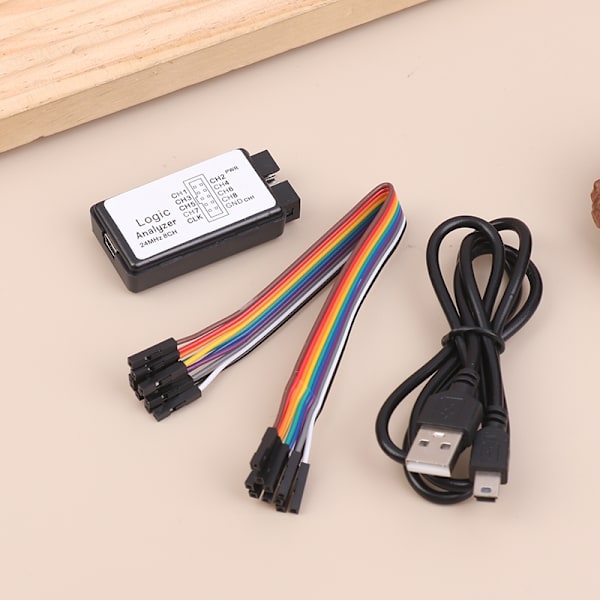 USB Logikanalysator 24MHz 8 Kanal 24M/S Logikanalysator Debugger