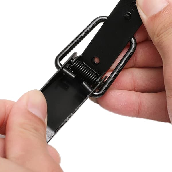 1Pari Auto puskurin pidike Hasp kiinnityspidike Universal Security Ho A1