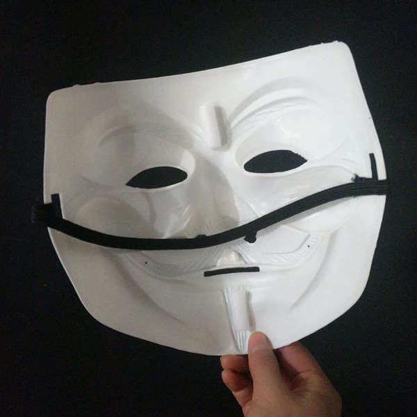 V för Vendetta Mask Halloween Skräckmasker Festmasker Masquera 1pcs