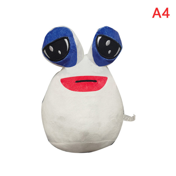 22 cm/8,6 tommer Pou Plysj tegneserie Alien Toy Kawaii Stuffed Animal Do A4