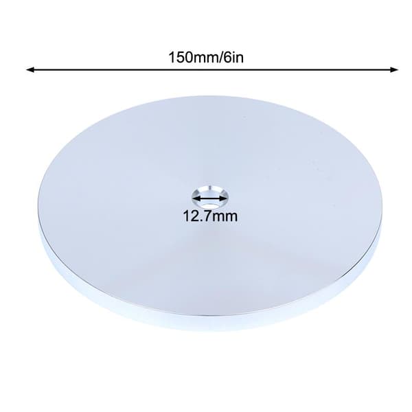 6-tommers diameter aluminium Master Lap poleringsplateholder Diamo A3