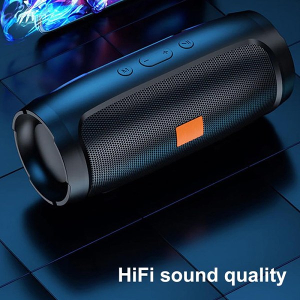 Kannettava Bluetooth -kaiutinpylväs Stereo HiFi Heavy Bass Wirele red