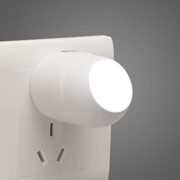360° LED Natlys Sensor Blødt Lys Babyfodring Øjenbeskyttelse White light 1pc