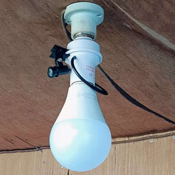 Sensorlamper Automatisk Sensorlampe for Uteplass/Dag