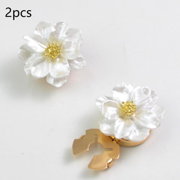 2 stk. manchetknapper med modeblomsterknap A3
