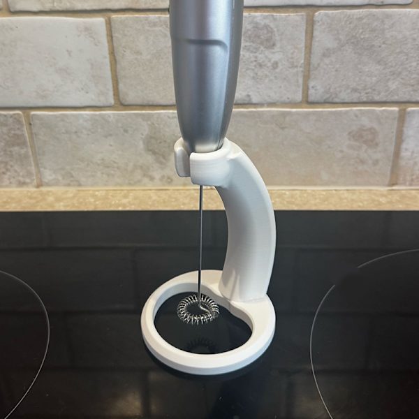 Melkeskummerholder Kaffe- og melkeskummerstativ Elektrisk egg A1