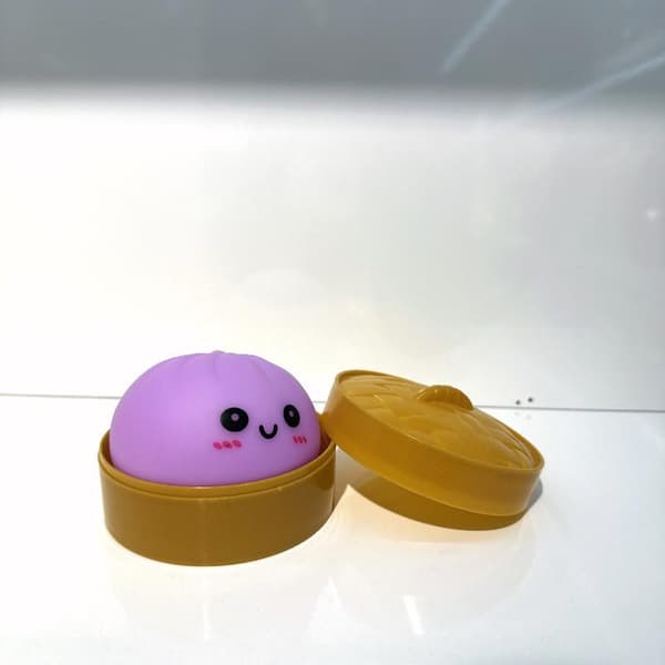 Kreativ e Dumpling LED Nattlampa Pressbar Leksak B